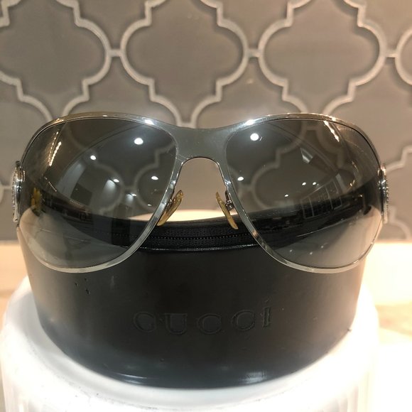 GUCCI Horsebit Shield Sunglasses main image 4